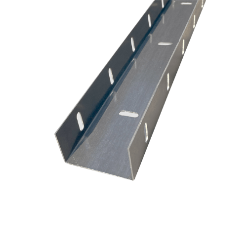 وال پست انتهایی 300 *20/5 ورق 2 میل سیاه