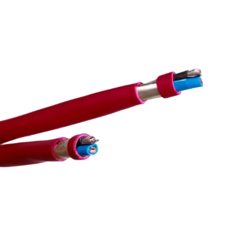 کابل 1.5*2 افشان نسوز شیلددار با نوار میکا